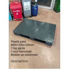 Plastik palet 80x120x15 