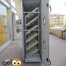 DEVE KUŞU KULUÇKA MAKİNASI 144 YUMURTA KAPASİTELİ KAPASİTE GELİŞİM