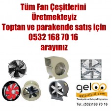 Tüm Fan Çeşitleri Üretimi Toptan Satış