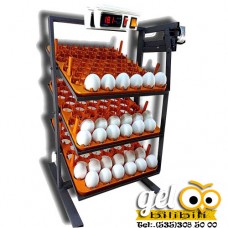 KULUÇKA MAKİNASI ÇEVİRME SİSTEMİ 162 YUMURTA